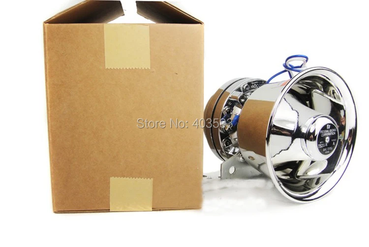 200W Waterproof Car Stainless Steel Electronic Horn Car Alarm Siren Internal Magnetic Loudspeaker