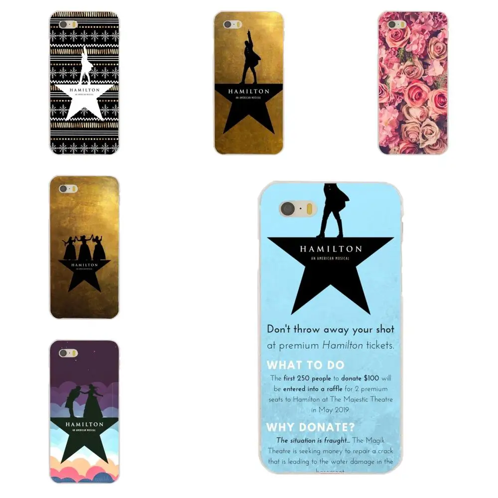 For Xiaomi Redmi Note 2 3 3S 4 4A 4X 5 5A 6 6A Pro Plus Lovely Plastic Hamilton Musical Lyrics | Мобильные телефоны и