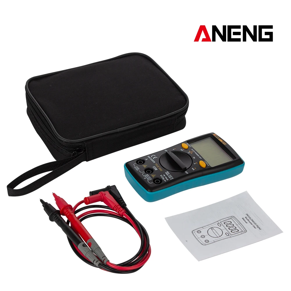 

ANENG M10 True RMS Wave Output LCD Digital Multimeter 6000 Counts Backlight AC DC New
