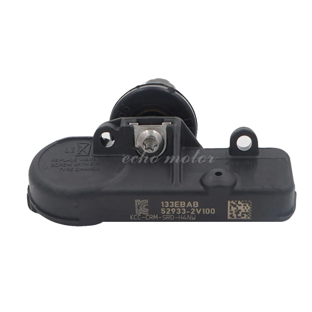 4 шт. датчик давления в шинах TPMS для hyundai Velostar Kia 52933-2V100 529332V100 52933 2V100 433 МГц