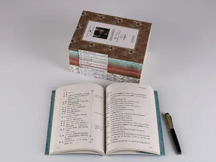 10 книг/набор на двух языках китайском и английском известный фихитон новая