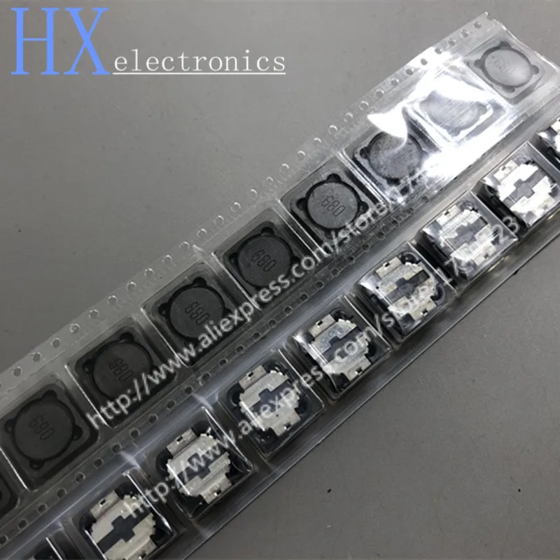 Бесплатная доставка 10 шт. CDRH127 CD127 10/15/22/33/47/68UH 12*12*7 SMD силовой индуктор|Индукторы| |