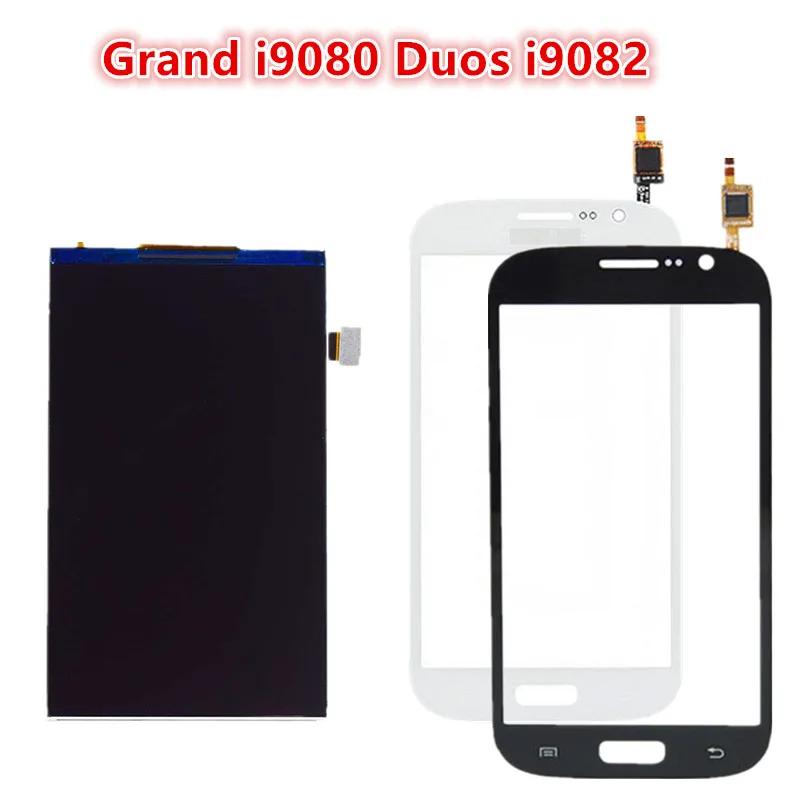 

Fix Replacement for Samsung Galaxy Grand i9080 Duos i9082 LCD Display Screen + Touch Screen Digitizer Repair Parts,Balck White