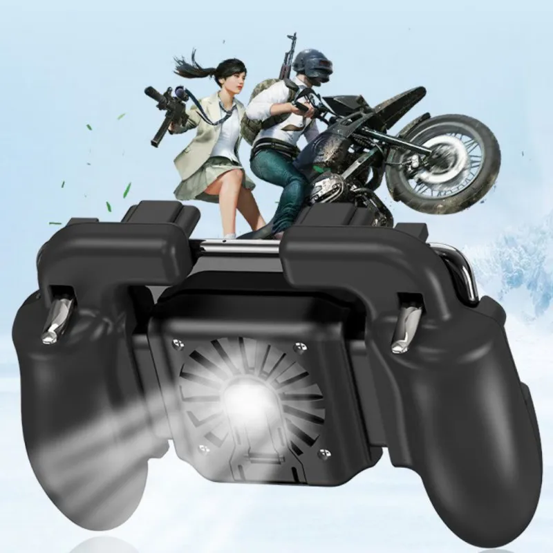  EDAL H5II Cooling Fan Gamepad Joystick Mobile Phone for PUBG Game Gamepads For iPhone Samsung Huawe