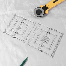 Новая Лоскутная линейка акриловый материал многофункциональная стеганая линейка DIY инструмент для рисования
