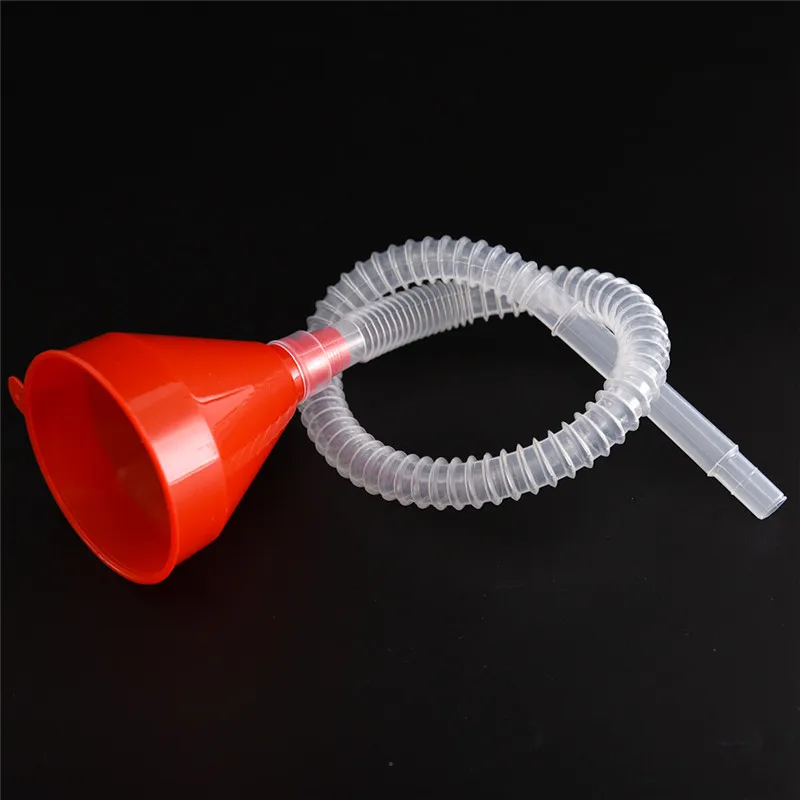 Plastic Vehicle Filling Funnel Soft Pipe Pour Oil Petrol Diesel Kerosene Tool | Автомобили и мотоциклы