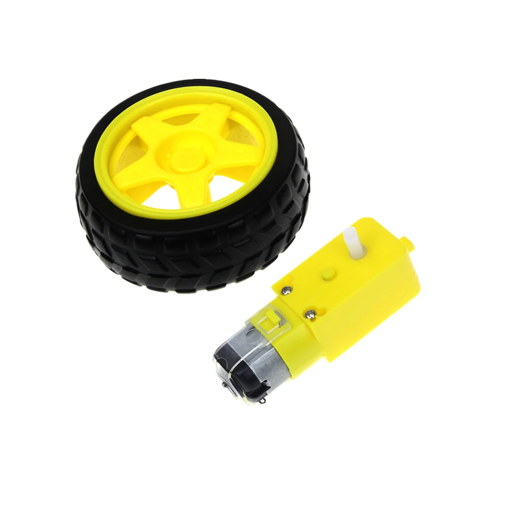 TT Мотор умный автомобиль робот мотор редуктор для arduino Diy Kit колеса двигатель