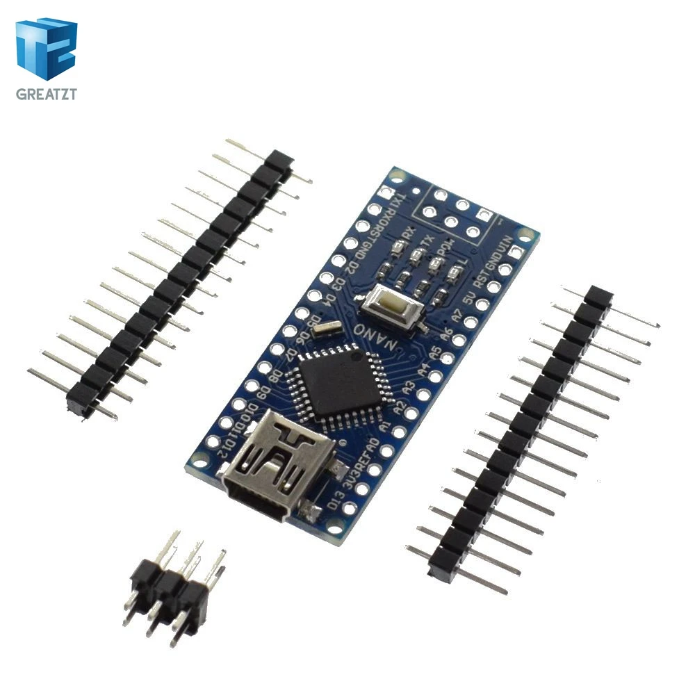 10PCS Nano 3.0 Controller Compatible for Arduino Nano CH340 USB Driver NO Cable