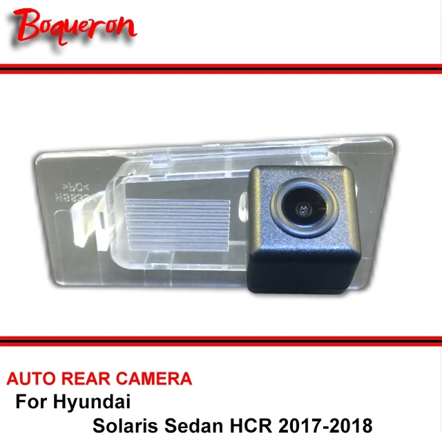 Best Offers สำหรับHyundai SolarisซีดานHCR 2017-2018รถกล้องสำรอง/HD CCD Night Visionอัตโนมัติย้อนกลับที่จอดรถกล้องมองหลังNTSC PAL