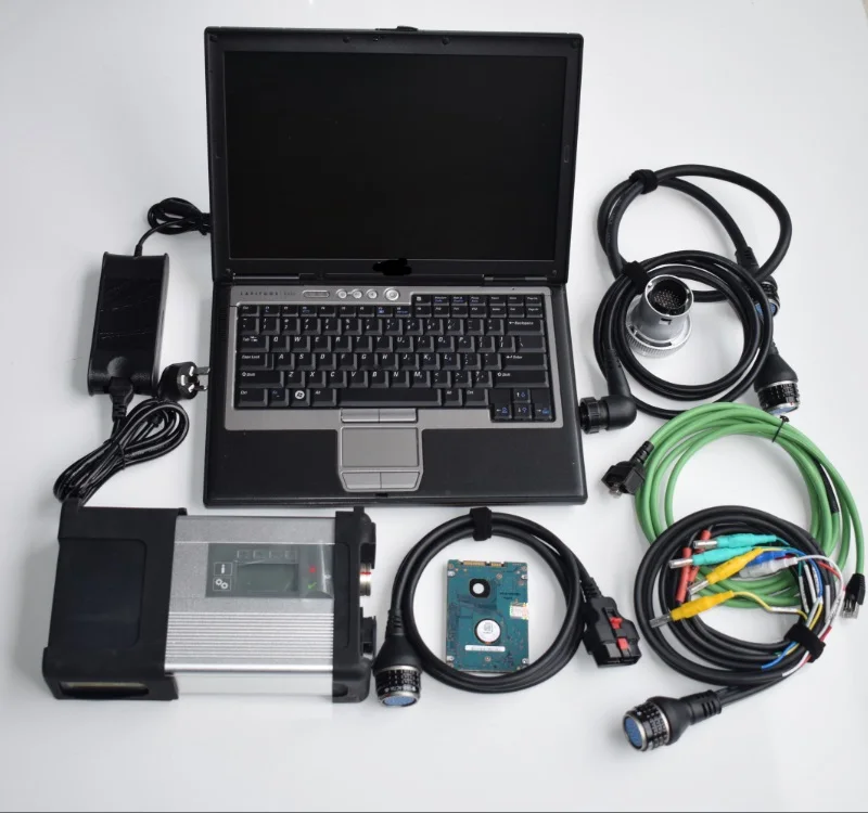 super mb star c5 sd connect diagnostic tool with diagnosis software 2021.06 hdd support multi-languages laptop d630 4gb | Автомобили и