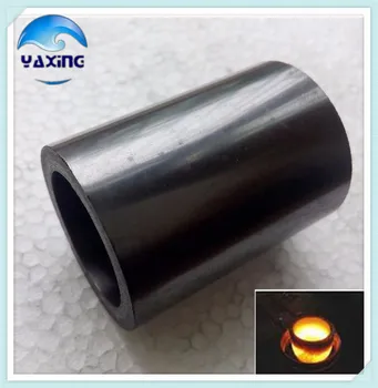 

Dia 40 x H60 mm high purity melting graphite crucible for silver