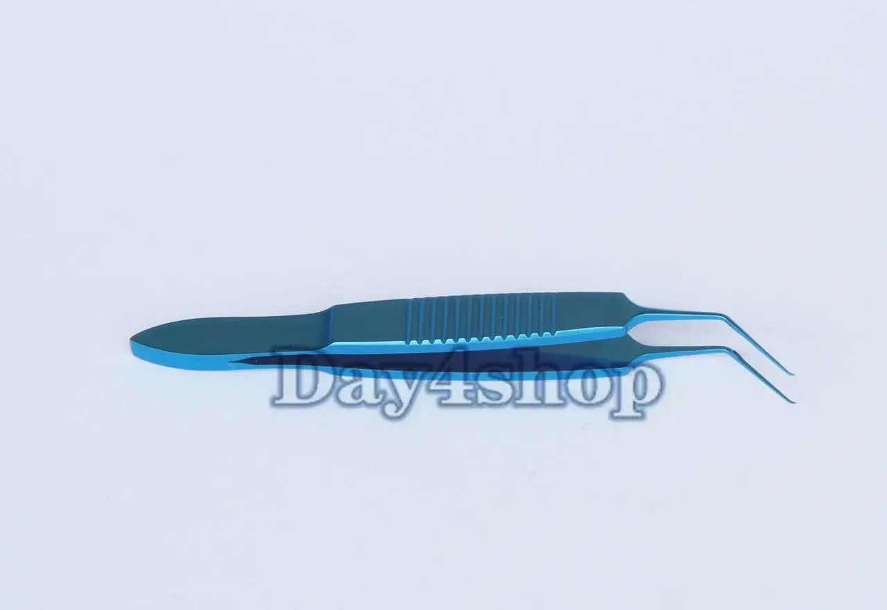 

1pcs Titanium Utrata Style Capsulorhexis Forcep 86mm ophthalmic eye instrument