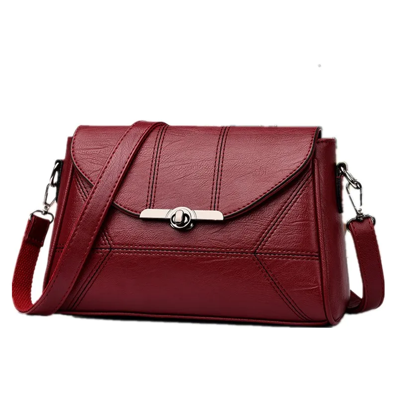 

Middle-aged female bag slung small handbag 2019 mother mobile phone shoulder bag middle-aged shopping handbags messenger bag