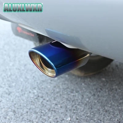

Car-styling Tail Throat Exhaust Pipe For Chery Tiggo 2 3X 2017 2018 tail pipe Car exhaust pipe cover muffler tip accessories