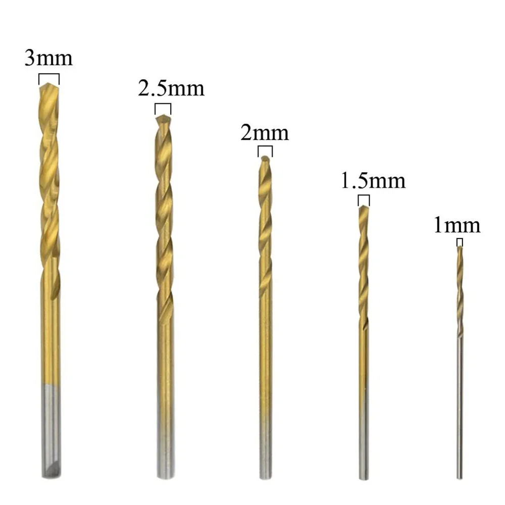 55 PCS HSS 4241 Countersink Cone Drill Bit Set and High Speed Steel HSS Titanium Twist Drill Bits 