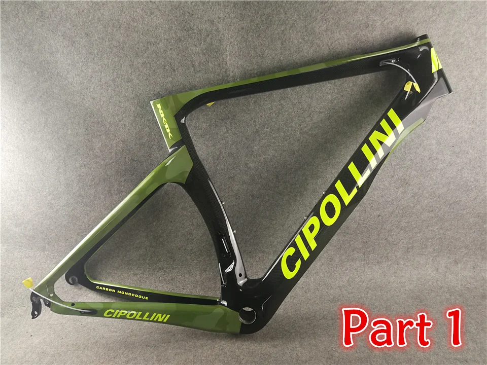 Clearance Good quality With 3K Green Camouflage NK1K carbon road bike frame XXS-XS-S-M-L-XL 6 sizes for your selection 2 Clearance Good quality With 3K Green Camouflage NK1K carbon road bike frame XXS-XS-S-M-L-XL 6 sizes for your selection 2