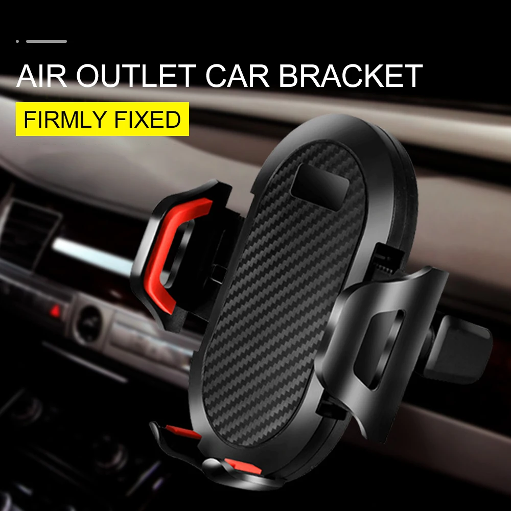 

Stand Mobile Bracket Dashboard Windshield Car Phone Air Vent Holder Outlet Telescopic Sucker Long Rod Port Cd Slot Gravity Clip