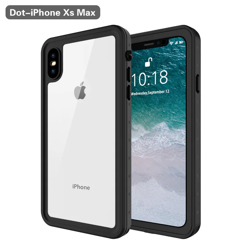 iphone XS Max Transparent black