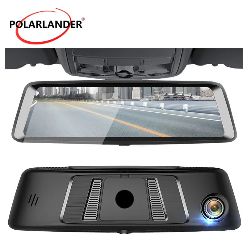 S9 1" DVR gps 4G Android Камера видео диск Регистраторы 1080 P Сенсорный экран G-SENSOR Wi-Fi Bluetooth MP5/MP4/RMVB Зеркало заднего вида