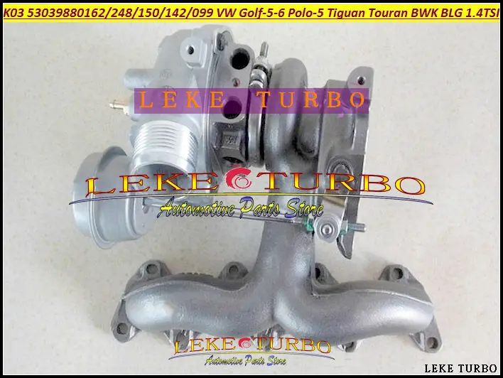 No K03 53039880248 53039880162 For VW Golf 5 6 Polo Scirocco Tiguan Touran 1.4L TSI BWK BMY BLG Turbo turbocharger  (4)