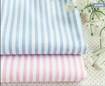

Striped 2 pcs / 50 * 160cm love handmade cotton baby home to fight Puteri Jorda fabrics ankara fabric cartoon series