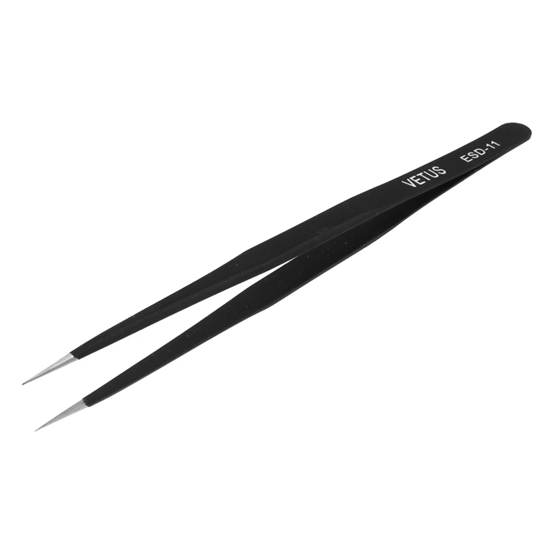 

VETUS anti-static, tapered tip tweezers/pliers, straight pliers tool 13.97 cm long