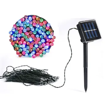 

50 100 200 LED Solar Strip Light Outdoor Lighting Solar Led String Fairy Lights For Wedding Christmas Party Garden Light IP65