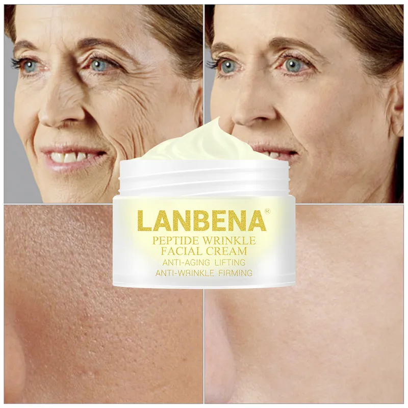 LANBENA пептид против морщин, улиточный крем для лица, антивозрастной крем, уход за кожей, увлажняющий лифтинг, укрепляющий крем для лечения акне