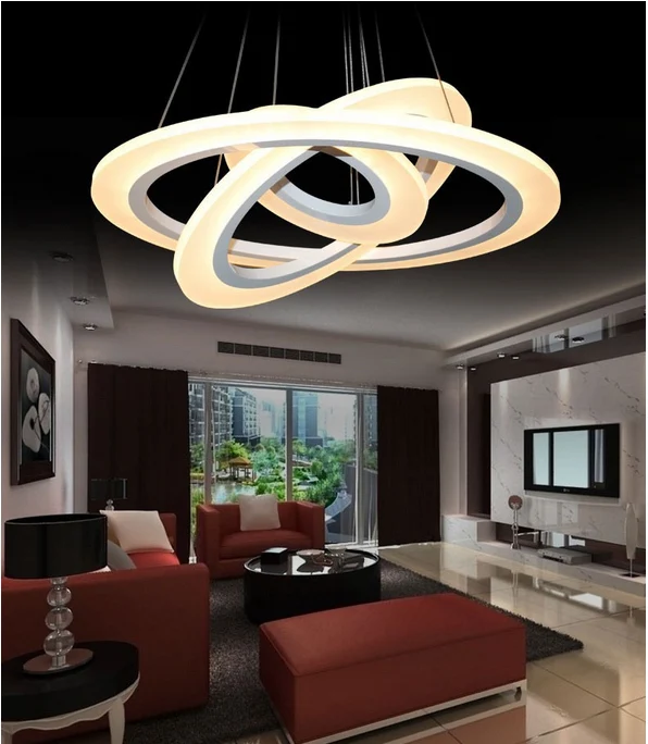 Роскошная Современная Люстра, светодиодный круглый светильник для гостиной, кристальный блеск, люстра, освещение белого и серебристого цвета, 110 В, 220 В