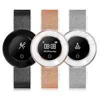 X6 สมาร์ทสร้อยข้อมือเซรามิคกันน้ำ Heart Rate Monitor วงดนตรีสมาร์ทสำหรับผู้หญิง Reloj Inteligente Mujer