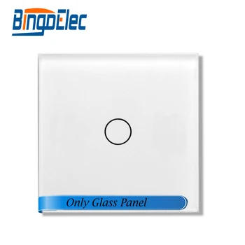 

Bingeolec 47*47mm 1 Gang Small Glass ,Only Glass Panel.