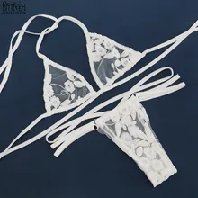 Модный летний сексуальный кружевной Женский комплект нижнего белья, прозрачный бюстгальтер с вышитыми цветами, белый бюстгальтер, трусики, нижнее белье, Комплект бюстгальтеров