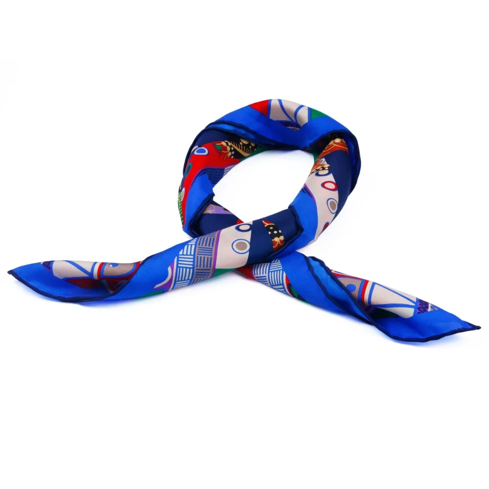 Premium Beastmaster Natural Silk Big Square Scarf Handkerchief Fashion Pashmina Women's Shawl Wrap