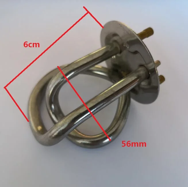 220 В 1000 Вт Запчасти для электрического чайника анти сухое Отопление нержавеющая сталь нагревательная трубка 25X25X28 мм