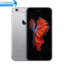 Разблокированный Apple iPhone 6S плюс мобильный телефон Dual Core 5,5 ''12MP 2G Оперативная память 16 Гб/64/128G Встроенная память 4 аппарат не привязан к оператору сотовой связи 3D сенсорный экран сотовые телефоны