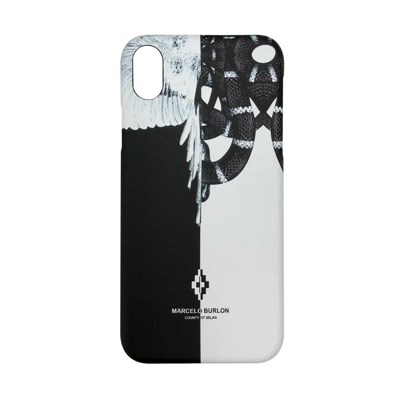 New Marcelo BURLon Wing snake Hard Protective Phone case for iphone 6 6S plus 7 8 plus X 10 XS MAX XR Animal feather wing Cover New Marcelo BURLon Wing snake Hard Protective Phone case for iphone 6 6S plus 7 8 plus X 10 XS MAX XR Animal feather wing Cover