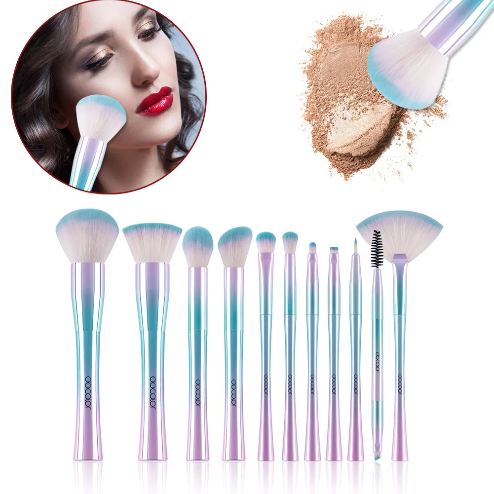 

11Pcs Makeup Brushes Set Fantasy Face Eye Powder Foundation Highlighter Eyeshadow Cosmetic Kit well SK88