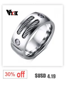 Vnox 8mm Black Men Ring Titanium Carbide Men's Jewelry Wedding Bands Classic Boyfriend Gift