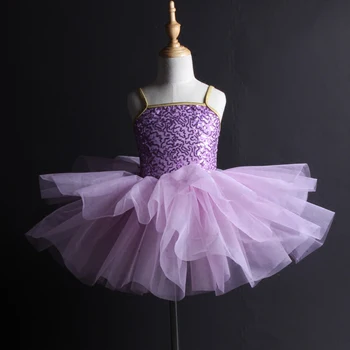 

Women Girls Kids Ballet Tutu Professional Child Adult Sequins Ballet Children Ballerina Dresses Princess Dress Lace Skirt DN1061