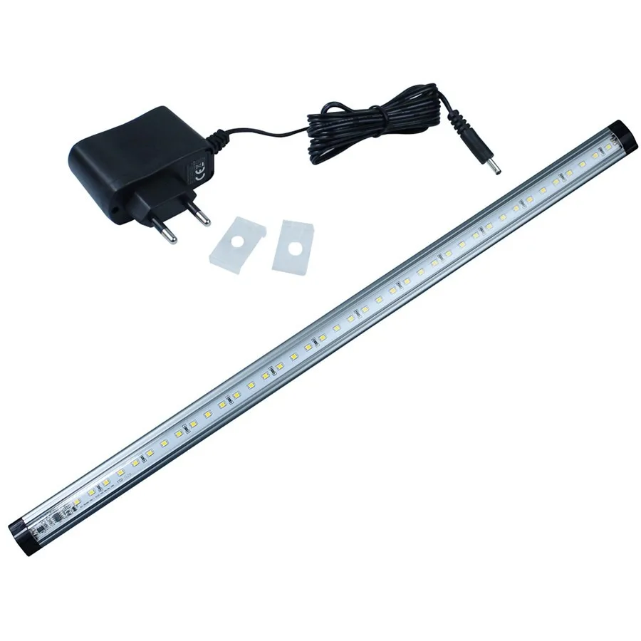 

LED Tube Light DC12V 50CM 5W Wall Lamp Touch Sensor 39 Led Dimmable LED Cabinet with Power adapter for Kitchen Bedroom Closet