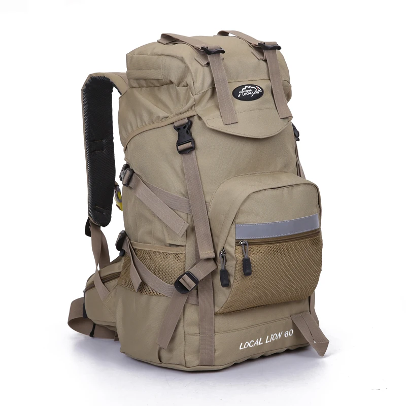 Bolsas para Mulheres dos Homens Ourdoor Impermeável Mochila Esportes Caminhadas Escalada Camping Packsack 45l 3 Cheap Mochilas escal.