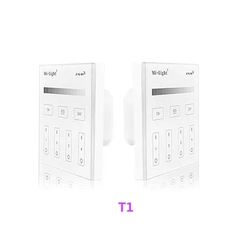 

AC 110~180~240V Mi Light 2.4G wireless 4-Zone Brightness Dimming Smart Panel Remote Controller T1 for Brightness Dimming Series