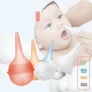 

2018 New Silicone Newborn Baby Children Nose Aspirator Toddler Nose Cleaner Infant Snot Vacuum Sucker Soft Tip Cleaner Care