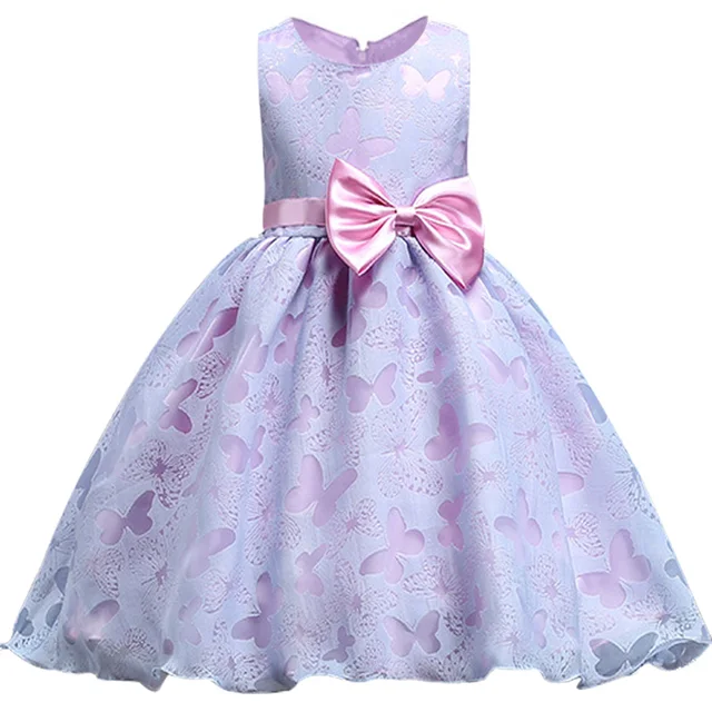 Butterfly Bow Prom Dress