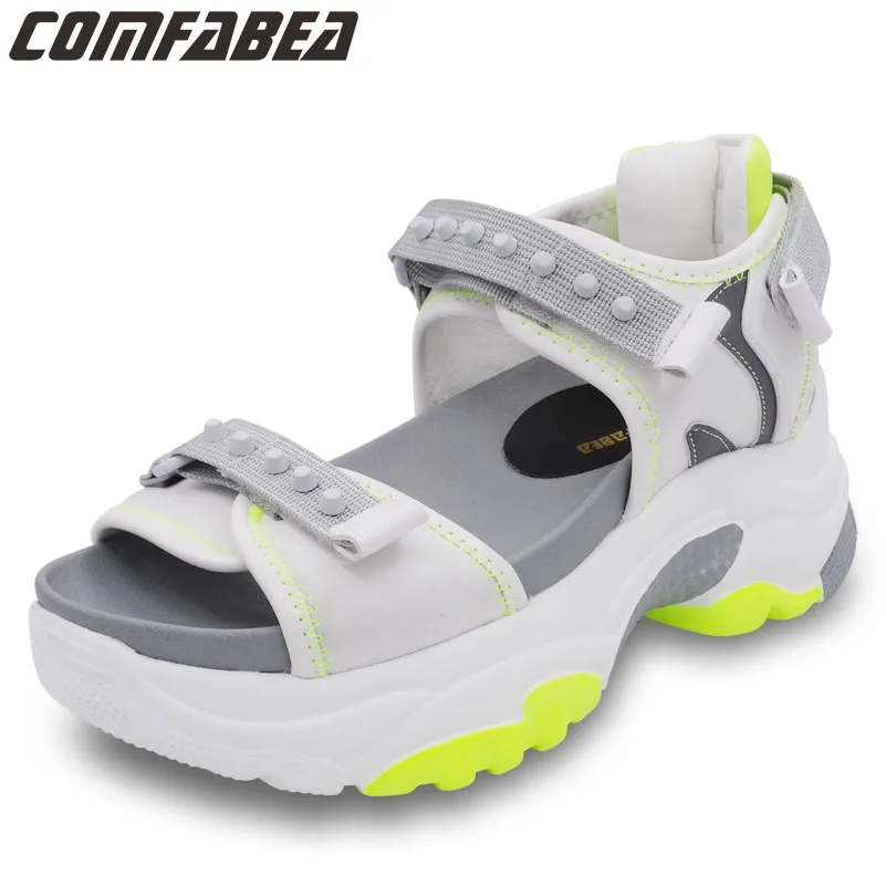 

2019 New Casual Sandals Platform Shoes Women Ladies Summer Shoes Creeper Comfortable Wedges Sandals