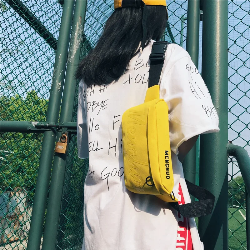 2018 оригинальные уличные Harajuku ветер талии груди мешок день Малый Сумка мужские и