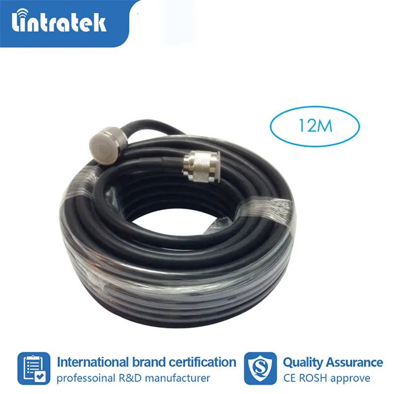 

Lintratek 12 Meter Coaxial Cable N Male To N Male For Mobile Phone Signal Booster Repeater Amplifier #3