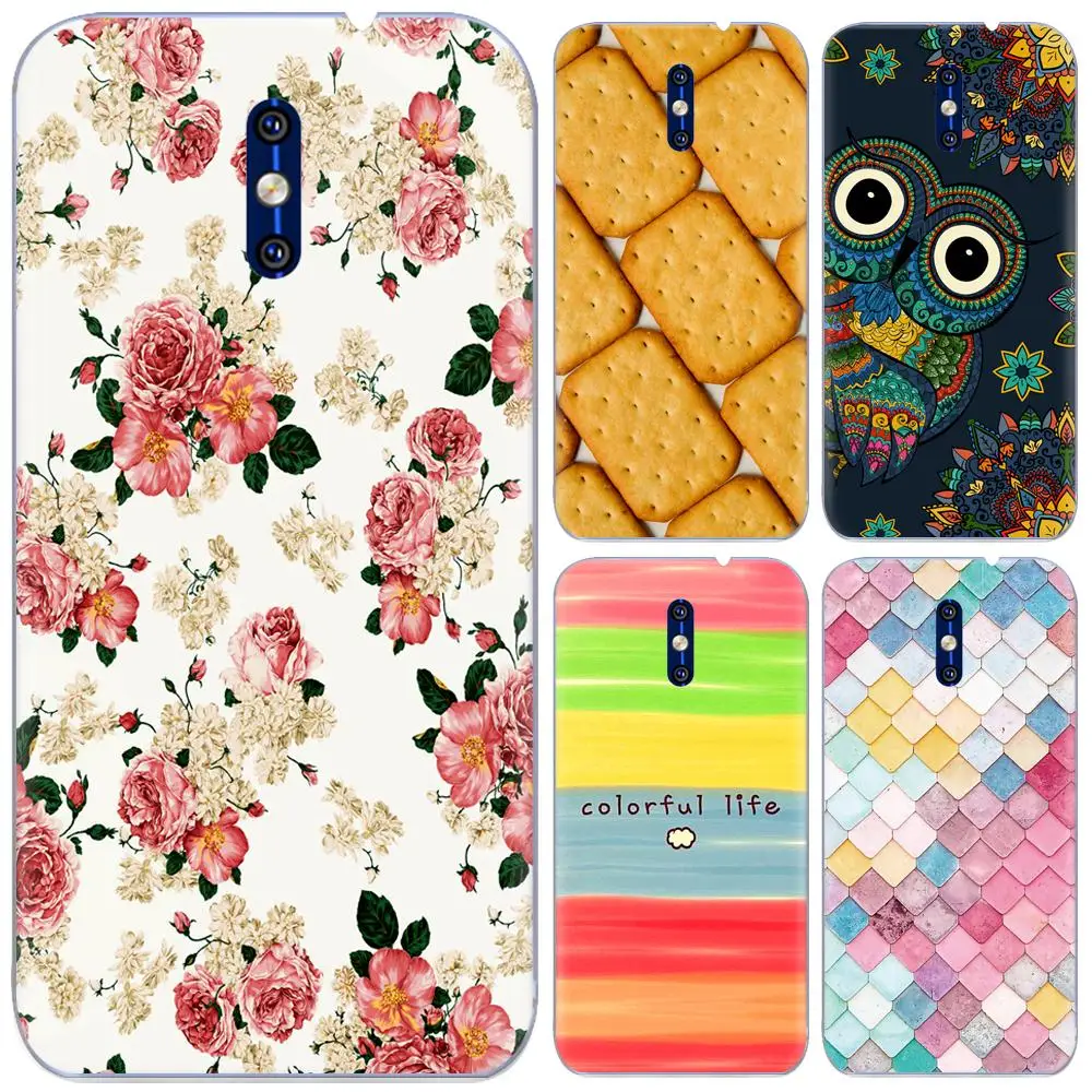 

Phone Case For Doogee BL5000 5.5-inch Cute Cartoon High Quality Painted TPU Soft Silicone Skin Back Cover Shell