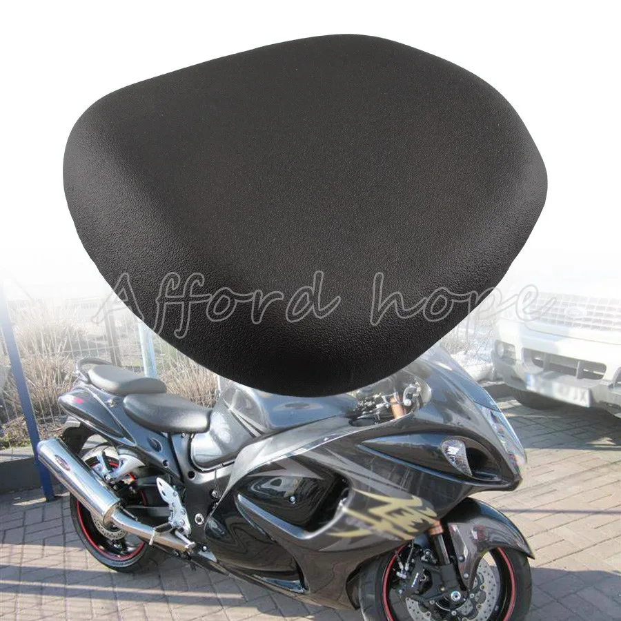 

Для SUZUKI HAYABUSA GSX-R 1300 2008-2015 GSXR1300 08-15 мотоциклетное сиденье заднего пассажирского черного цвета Кожаная подушка для сиденья