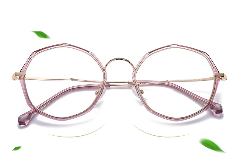 Тренд необычные очки оправа TR90 для мужчин и женщин модные красивые очки оправа многоугольная индивидуальная декоративная плоская зеркальная